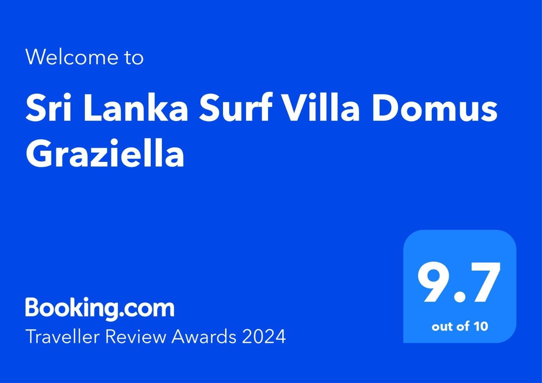 Sri Lanka Surf Villa Domus Graziella Ahangama Exterior photo